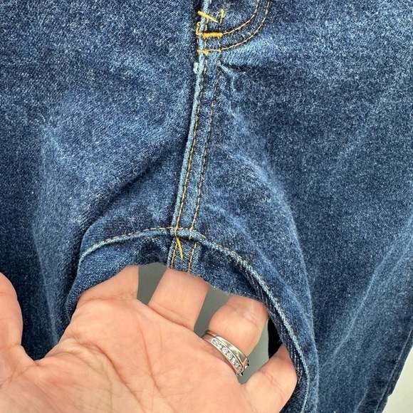 ESPIRIT Vintage blue high waist denim button fly jean.  7/8 - Picture 7 of 8